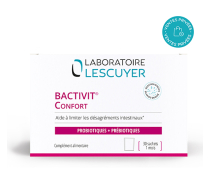 Packshot Bactivit confort, aide à limiter les désagréments intestinaux