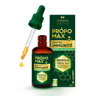 Propomax Immunité à la propolis verte bio, prépare les défenses.